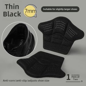 Mens Shoe Heel Pads Half Size Insoles Anti-Slip Comfortable Leather Shoes Size Adjustment Tool Prevent Blistering Spring 2024