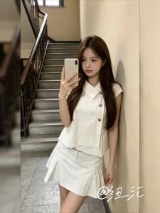 NIUVIES | Summer Short Dress Set for Petite Korean Style