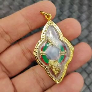 พญานาค บ่วงนาค 750 มกราคม ชุบเศษ ทองแท้ รูปลักษณ์ ความปลอดภัย 250 มกราคม ค้าขายดี เมตตา โชคลาภ โชคดี ปลูกเสก