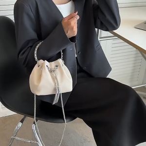 Tas Slempang TQ717 - Import - Tas Wanita Serut - Murah - Grosir - Bahan Kulit Sintesis (ASLI) - Ukuran 20x15x10cm (IMPORT)