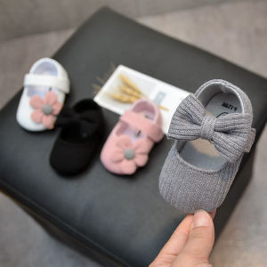 Princess Style Baby Girl Shoes Soft Bottom Slip-On Spring Autumn Seasonal Anti-Slip Design Ideal for Infants And Toddlers