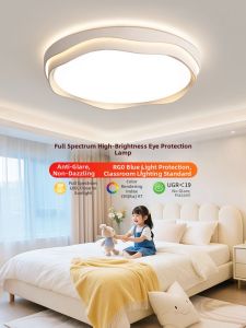 Smile | French Creamy Modern Minimalist Ceiling Light