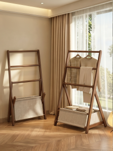 ZHUSHANXIA | Space Saving Floor Coat Rack