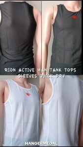 RION Active Men Tank tops Sleeveless Quick Dry Lari