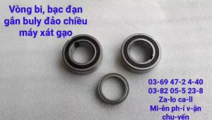 Vòng bi đảo chiều buly máy xát gạo mini