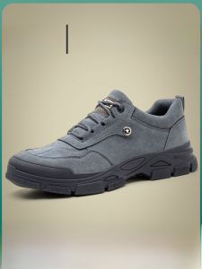 Giày Bảo Hộ Nam Mùa Hè Chống Va Đập Chống Thủng Nhẹ Đầu Bằng Thép Cách Điện Giày Đế Bằng Cho Công Nhân Xây Dựng