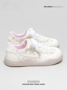 Warrior | Giày Thể Thao Hoa Trắng Thoáng Khí