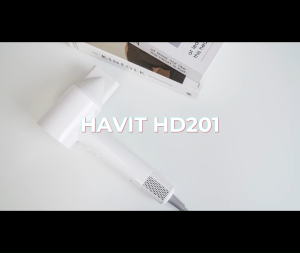 HAVIT HD201 High Speed Hair Dryer 105000 RPM  200 Million Negative Ions - Purple