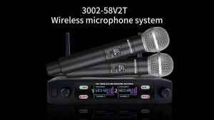 UHF Wireless Microphone: 3002-58V2T Microphone & Its Features