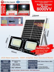 MaiMeng | Solar Waterproof Motion Sensor Outdoor Garden Light
