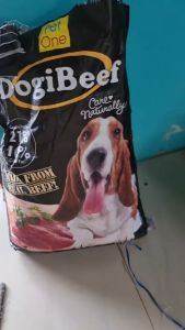 1kg Pet One Dogi Beef Dog Dogs Dry Food All Stages Adult Puppy Pet Food