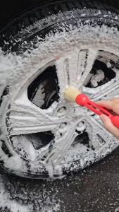 Cọ Đa Năng 2 Trong 1 Chất Liệu Lông Heo Mềm Mịn Vệ Sinh Chi Tiết Và Chăm Sóc Nội Thất Xe MuSaNa CarCare