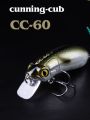 Lurefans A River Runs Through It Lure Enthusiasts CC60 Little Fat Man Lure Bait Mandarin Fish Weever Hard Bait Mino. 