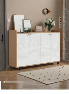 ENLUOLIJIA | Lockable Portable Shoe Cabinet