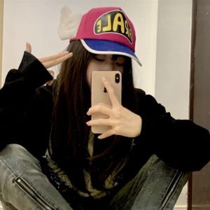 Mũ Bóng Chày Dễ Thương Có Cánh Tay Áo Mũ Đi Chơi Ngoài Trời Mũ Che Nắng Mũ Lưỡi Trai Cho Nữ Mùa Thu Cotton Mũ Tròn