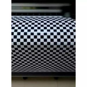 Stiker Skotlet Motor Motif Catur Kotak Kotak Kecil Ukura 6mm