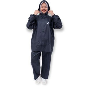 JAS HUJAN RAINCOAT MISHEL SETELAN JAKET CELANA PRIA WANITA DEWASA ALLSIZE