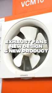 LEDVANCE OSRAM WALL VENTILATION FAN VWM06/VWM08/VWM10 INCH WALL MOUNTED PROPELLER EXHAUST FANS