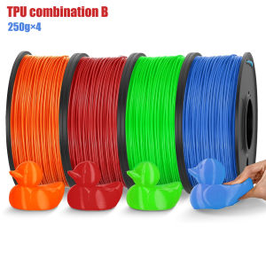 TPU Filament 1.75mm Flexible Roll 95A Soft 3D Printer Filament 250g/500g/1kg Spool Fit Most FDM Printer