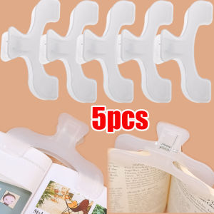 5/3 cái Acrylic trong suốt kẹp giữ sách nhựa hỗ trợ đọc sách đơn giản Giá giữ sách cố định thiết kế thích hợp thực tế Sổ ghi chú kẹp giữ sách Ghim Cài