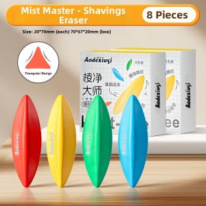 Non-dust Clean Triangle Eraser
