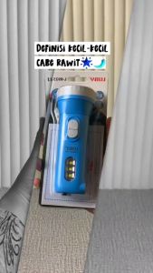 LUBY LAMPU SENTER EMERGENCY L-2673 L-8925A L-7760 LED Cahaya Putih Baterai Rechargeable Portable