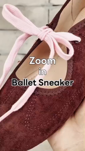 MellowCo รองเท้าผ้าใบแฟชั่น Ballet Sneaker รุ่น Call Me Poppy M3-C5011