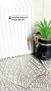 Tempelan Clay Liontin Bening & Putih Doff Untuk Clay