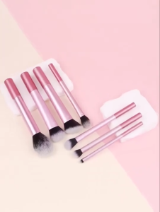 7pcs Soft Make Up Brush Set Foundation Powder Eyeshadow Concealer Blush Face Styling  Brush Portable Makeup Tool