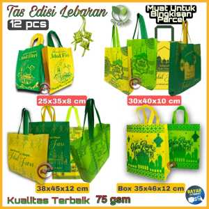 Tas Spunbond Lebaran Idul Fitri: Ukuran Sedang, Besar & Jumbo