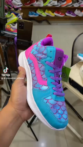Chosamon Mid Top Mermaid Sepatu Olahraga Senam Zumba Aerobics Line Dance Voli Tennis Badminton Fitness Excerxise Running Gym Training Outdoor