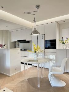 Nordic Modern Simple Rock Board Dining Table Acrylic Floating Table Small Household 4 People Rice Table round Table