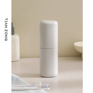 TIANZONG | Portable Travel Toothbrush Cup Set with Toothpaste and Toothbrush Holder
