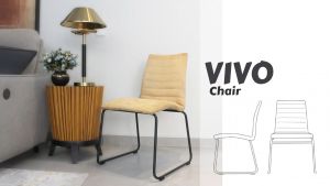 Seahorse Vivo - Kursi Makan | Kursi Cafe - Besi Powder Coating