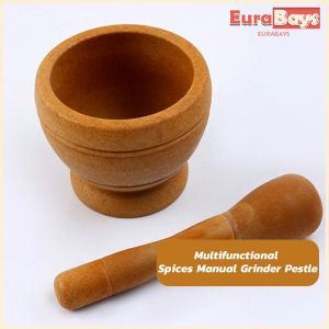 E.B. Multifunctional Spices Manual Grinder PestleBowl Household Minced Tool Garlic