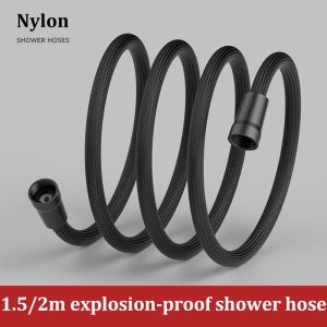 4 Points Universal Water Pipe Nylon Rope Braided Shower Pipe Hot And Cold Shower Head Explosion-proof Connecting Pipe