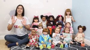 Đầu Búp bê Tái Sinh Thân Gòn 50 cm/20 inch 55 cm/22 inch Head Reborn Doll (Thanh lý tồn kho)