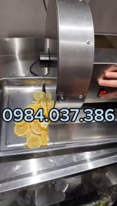 Máy thái hành tỏi - Máy cắt hành phi chạy điện