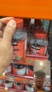 [DJ SHOP] Thực Phẩm Chức Năng Dầu Nhuyễn Thể Kirkland Krill Oil 500mg 160v - 180viên của Mỹ