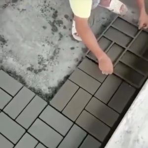 Alat Cetakan Paving Blok Block Cor Beton Semen Taman Jalan Plastik ABS