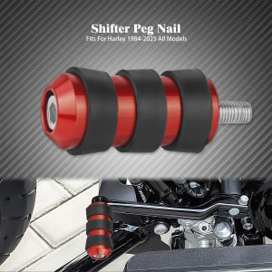Mactions | Motorcycle Red Shift Peg Toe Foot Shifter For Harley Sportster Touring Softail Fat Boy Dyna