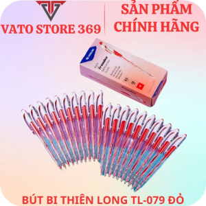 Bút bi THIÊN LONG đỏ TL-079