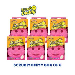 Original Cif Scrub Mummy Scrubber Sponge Cleaner - 6pcs