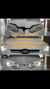 FORD FOCUS HEAD LAMP COVER 2012-2014 HEADLIGHT LEN HEADLAMP LENS TRANSPARENT CLEAR