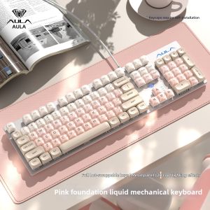 AULA-MOJING | Gaming and Office Mechanical Keyboard for Women