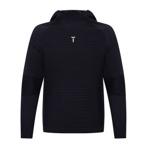 European Tour Mens Knitted Golf Shirt Fashionable Hoodie Sweatshirt Long Sleeve T-Shirt for Autumn Sports And Fitness