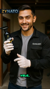 Zynato Pembersih Mesin Mobil Engine Degreaser Quick & Shine 250ml Untuk Menghilangkan Noda Kerak Dan Oli Membandel