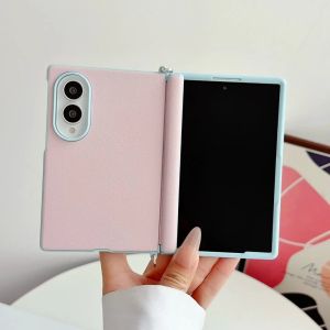Contrast Color W/ or W/O For Magsafe Magnetic Case for Samsung Galaxy Z Fold 8 Fold8 5G 2026 Hinge Protection Shockproof Cover
