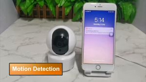 IP Camera Tuya Smart 1080P WiFi Indoor Wireless Security Home CCTV Surveillance Camera 2MP PTZ Voice Intercom