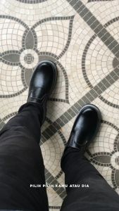 Sepatu Boots Safety Kerja Model Cheetah Slip On Loafers sefti Arboo CH-24 Kulit SAPI Ujung BESI Kuat Dan Tahan Lama